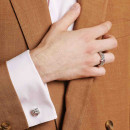 FOPE Vendôme Manschettenknöpfe mit Rubin - Bild 2