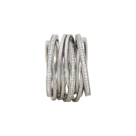 Platin, Ringe, Schmuckwerk Saturn Ring, Ref: SR597-PT-56