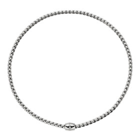 Weißgold, Halsschmuck, FOPE Eka Flex'it Halskette mit dekorativem Verschluss 07F01CX_BB_B_XBX_034