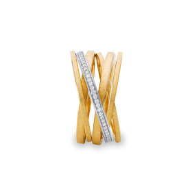 Gelbgold, Ringe, Schmuckwerk Saturn Ring, Ref: SR865-GG-PT-51
