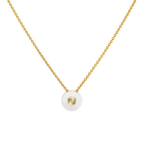 Rotgold, Halsschmuck, Schmuckwerk Halskette Glasklar  DH887-RG-GW-BB