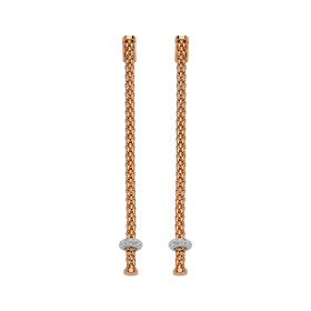 Weißgold, Ohrringe, FOPE Prima Ohrgehänge mit Diamanten 74508OX_BB_R_XBX_000