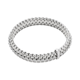 Weißgold, Armschmuck, FOPE Eka Flex'it Armband mit Diamantpavé, Ref: 58504BX_PB_B_BBX_00S
