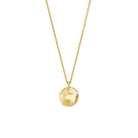 Gelbgold, Halsschmuck, Schmuckwerk Halskette Meine Welt OH404-GG