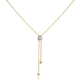 Gelbgold, Halsschmuck, Schmuckwerk Halskette Alpen GH605-GG