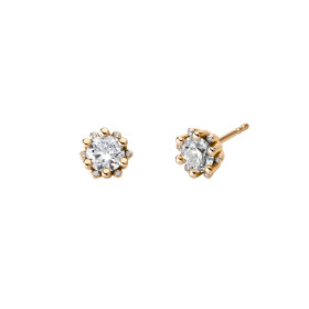 Rotgold, Ohrringe, Schmuckwerk Alpen Ohrstecker FO134-RG