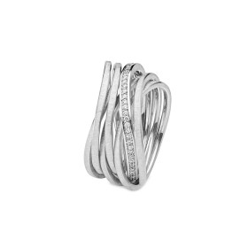 Weißgold, Ringe, Schmuckwerk Saturn Ring SR575-WE-WG