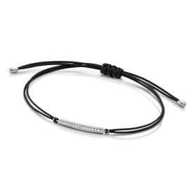 Weißgold, Armschmuck, Schmuckwerk Textilband Saturn SA305-WG-9