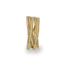 Gelbgold, Ringe, Schmuckwerk Saturn Ring, Ref: SR556-GG-51