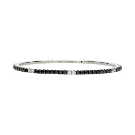         Weißgold, Armschmuck, Demeglio Tennisarmband BTE65DNS