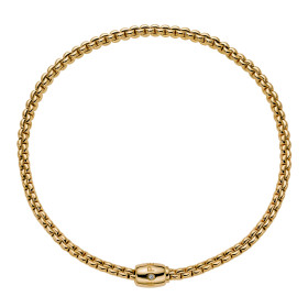 Gelbgold, Halsschmuck, FOPE Eka Flex'it Halskette, Ref: 07F10CX_BB_G_XGX_037