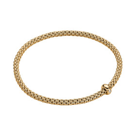 Gelbgold, Armschmuck, FOPE Prima Flex'it Armband 01M08BX_BB_G_XGX_0XS