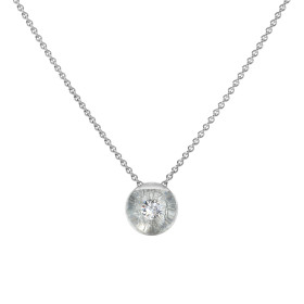 Platin, Halsschmuck, Schmuckwerk Glasklar Halskette DH827-PT-PT