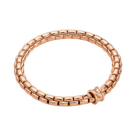 Roségold, Armschmuck, FOPE Eka Flex'it Armband mit weißen Brillanten 01M05BX_BB_R_XRX_0XS