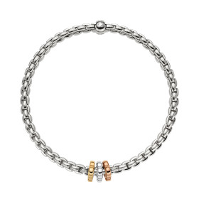         Weißgold, Armschmuck, FOPE Eka Flex'it Armband 73901BX_XX_B_RBG_0XS
