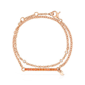         Roségold, Armschmuck, Cervera Barcelona Twisted Armband P856ZN/OR