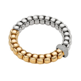         Gelbgold &amp; Weißgold, Armschmuck, FOPE Luna Armband 52107B2_PB_2_XBX_0XS