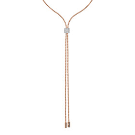 Roségold, Halsschmuck, FOPE Aria Halskette, Ref: 89403CX_BB_R_RBX_070