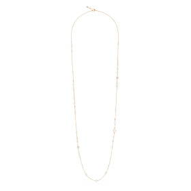 Roségold, Halsschmuck, Cervera Barcelona Coco Halskette C1291BC/OR