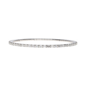         Weißgold, Armschmuck, Demeglio Tennisarmband BTE10SDB