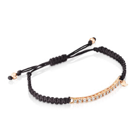 Textil, Armschmuck, Cervera Barcelona Twisted Armband P333B/OR