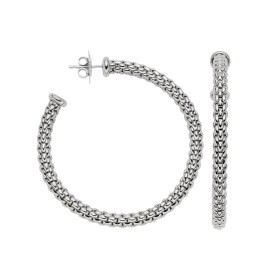 Weißgold, Ohrringe, FOPE Essentials Gold Creolen 03E06OX_XX_B_XXX_000