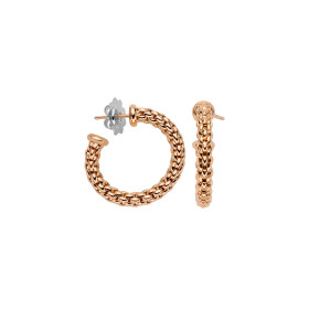 Roségold, Ohrringe, FOPE Essentials Creolen 01E06OX_XX_R_XXX_000