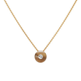 Rotgold, Halsschmuck, Schmuckwerk Glasklar Halskette DH887-RG-RG