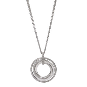 Weißgold, Halsschmuck, Hans D. Krieger Anhänger mit Kette 112.3664.43.8