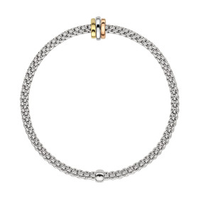 Weißgold, Armschmuck, FOPE Prima Flex'it Armband, Ref: 74408BX_XX_B_RBG_00S