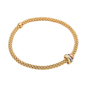 Gelbgold, Armschmuck, FOPE Prima Flex'it Armband, Ref: 74408BX_XX_G_RBG_00S