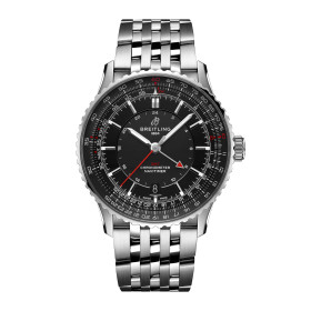         Herrenuhr, Breitling Navitimer Automatic GMT 41 A32310251B1A1