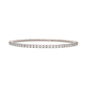         Weißgold, Armschmuck, Demeglio Tennisarmband BTE85DBOB