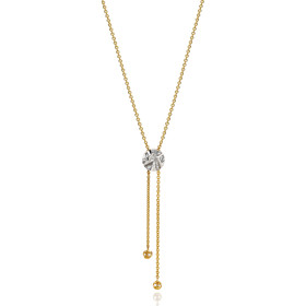 Gelbgold, Halsschmuck, Schmuckwerk Alpen Halskette GH625-GG