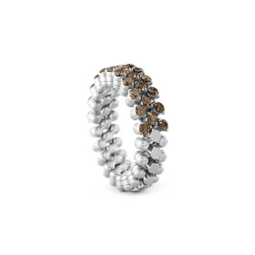 Weißgold, Ringe, Serafino Consoli Brevetto Multi-Size Ring, Ref: RMS 3H2 WG BRD