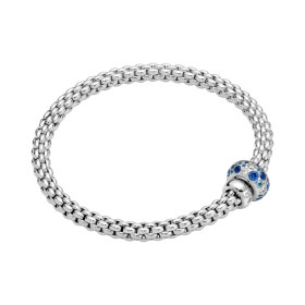 Weißgold, Armschmuck, FOPE Solo Flex'it Armband, Ref: 61206BX_P2_B_BBX_00S