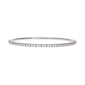         Weißgold, Armschmuck, Demeglio Tennisarmband BTE65DBOB