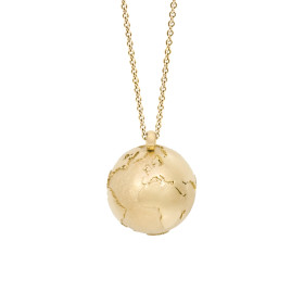 Gelbgold, Halsschmuck, Schmuckwerk Halskette Meine Welt OH134-GG