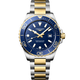 Damen- und Herrenuhr, Longines HYDROCONQUEST, Ref: L3.769.3.96.7