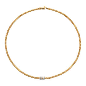 Weißgold, Halsschmuck, FOPE Prima Flex'it Collier 74208CX_BB_G_XBX_043