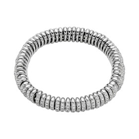Weißgold, Armschmuck, FOPE Eka Flex'it Armband mit Diamantpavé, Ref: 58102BX_PB_B_XBX_00L
