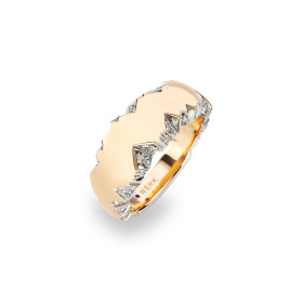 Rotgold, Ringe, Schmuckwerk Alpen Ring, Ref: GR315-RG-48