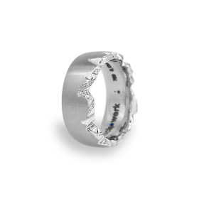 Weißgold, Ringe, Schmuckwerk Alpen Ring, Ref: GT385-WG-65