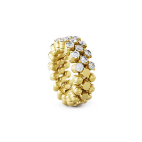 Gelbgold, Ringe, Serafino Consoli Brevetto Multi-Size Ring, Ref: RMS 3H7 YG WD