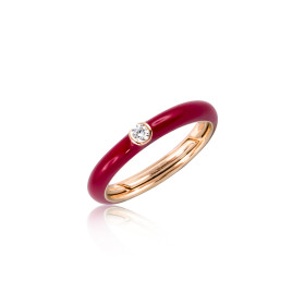 Roségold, Ringe, Adolfo Courrier Bordeaux Ring TK2-BDX-04