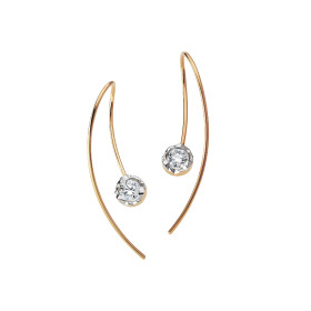 Rotgold, Ohrringe, Schmuckwerk Alpen Ohrhänger GO1824-RG