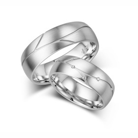         Giloy Trauringe Giloy18 TR‐1‐00018W‐1‐TR‐0‐00018W