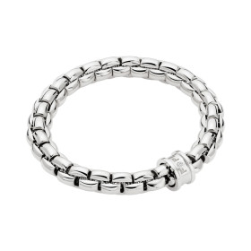 Weißgold, Armschmuck, FOPE Eka Flex'it Armband, Ref: 01M11BX_BB_B_XBX_00S