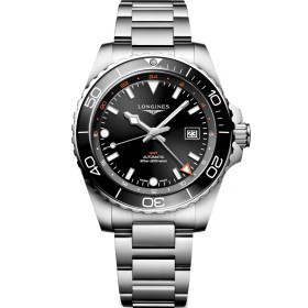         Herrenuhr, Longines HYDROCONQUEST GMT L3.890.4.56.6