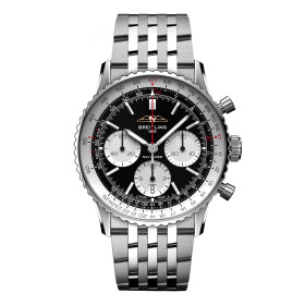 Damen- und Herrenuhr, Breitling Navitimer B01 Chronograph 41, Ref: AB0139211B1A1